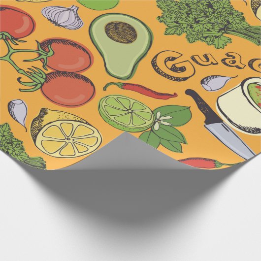 Guacamole Cadeaupapier (Hoek)