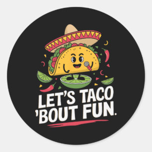 Guacamole Cinco De Mayo Mexicaans Mexico Salsa Fee Ronde Sticker