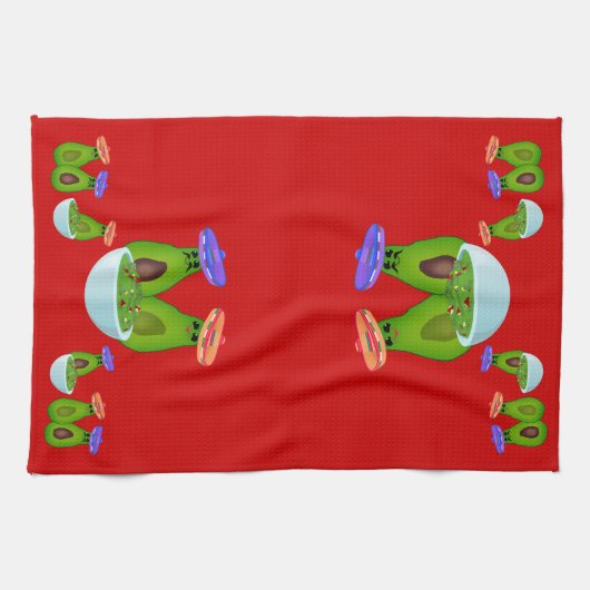 Guacamole Day Theedoek (Horizontaal)