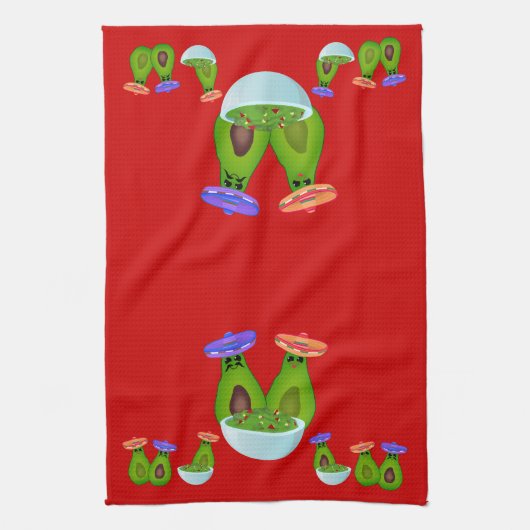 Guacamole Day Theedoek (Verticaal)