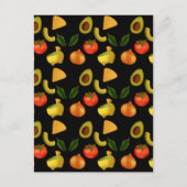 Guacamole en Tortilla Chips Briefkaart (Voorkant)