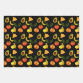 Guacamole en Tortilla Chips Inpakpapier Vel (Voorkant)