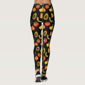 Guacamole en Tortilla Chips Leggings (Achterkant)