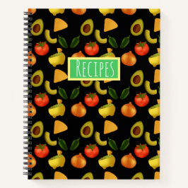 Guacamole en Tortilla Chips Notitieboek