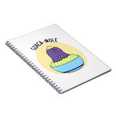 Guacamole Funny Mole in Guacamole Dip PUn Notitieboek (Rechterzijde)