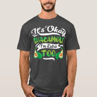 Guacamole Funny Tacos eet foodie Avocado T-shirt