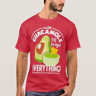 Guacamole Grappige Avocado Veganistisch Eten T-shirt