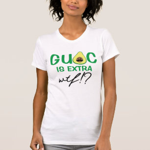 guacamole guac is een extra grappig t-shirt ontwer