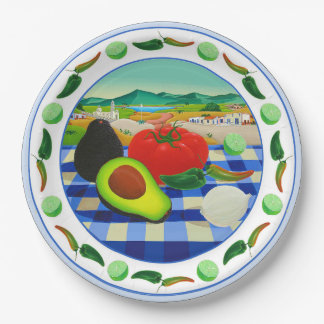 Guacamole Papieren Bordje