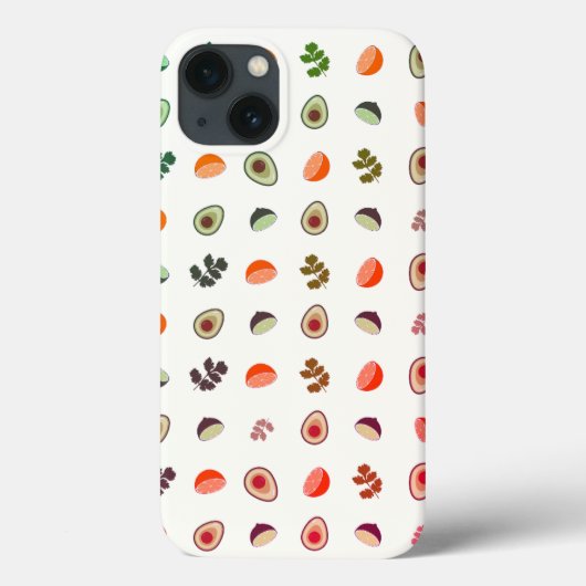Guacamole, patroon, avocado Case-Mate iPhone case (Achterkant)