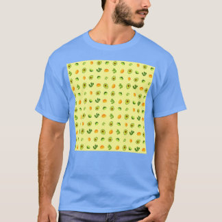Guacamole patroon t-shirt