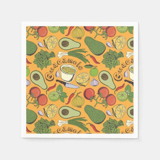 Guacamole Servet (Voorkant)
