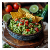 Guacamole Stock Afbeelding Perfect Poster (Voorkant)