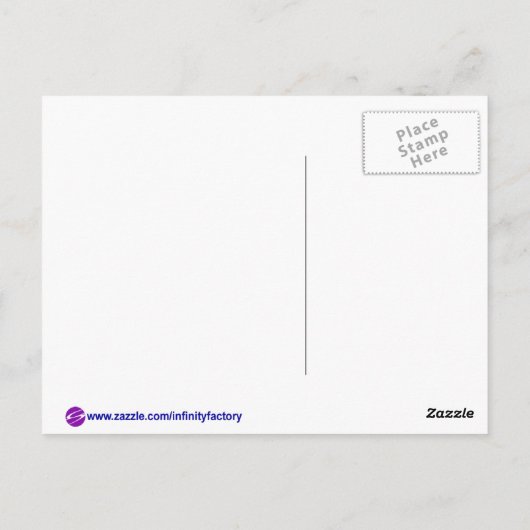 Guacamole Testicles Briefkaart (Achterkant)