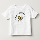 Guacamole-tijd Kinder Shirts (Voorkant)