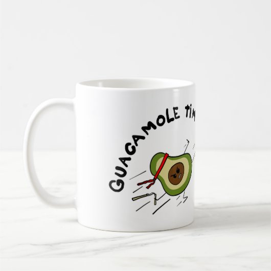 Guacamole-tijd Koffiemok (Links)