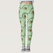 Guacamole-tijd Leggings (Voorkant)
