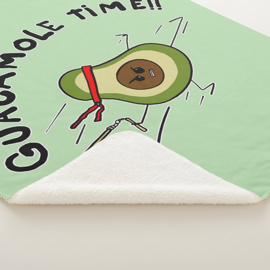 Guacamole-tijd Sherpa Deken (3/4)