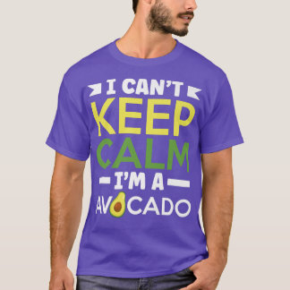 Guacamole Vegan Food Avocado T-shirt