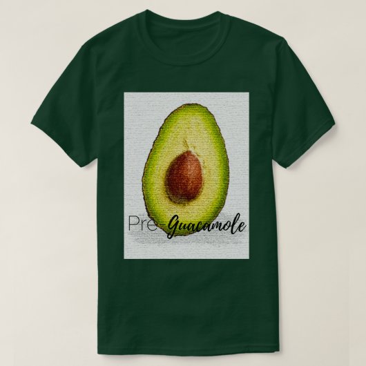 Guacamole voor zijn vervaardiging t-shirt (Design voorkant)