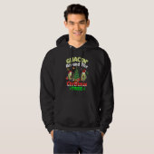 Guacin' Around The Xmas Tree Christmas Santa Avoca Hoodie (Voorkant volledig)