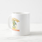 Guacin' op Sunshine Happy Avocado Koffiemok (Voorkant links)