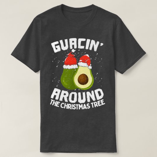 Guacin rond de kerstboom 2 t-shirt (Design voorkant)