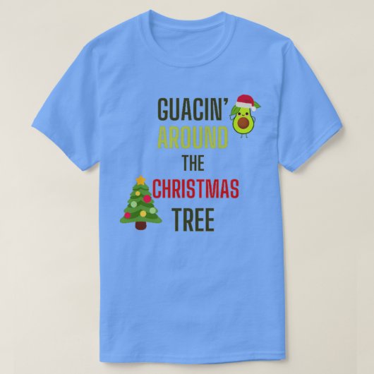 Guacinx27 rond de kerstboom t-shirt (Design voorkant)