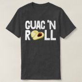 Guacn Roll Avocado Vruchten T-shirt (Design voorkant)