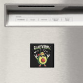 Guac'n'roll avocado rock magneet (Insitu (Vaatwasser))