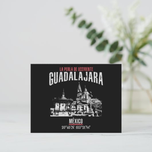 Guadalajara Briefkaart (Staand voorkant)