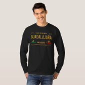 Guadalajara Jalisco License Plate Aesthetic Guadal T-shirt (Voorkant volledig)