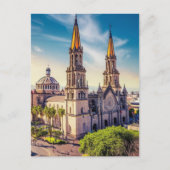 Guadalajara, Jalisco, Mexicaanse kathedraal Briefkaart (Voorkant)