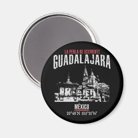 Guadalajara Magneet (Voorkant / Achterkant)