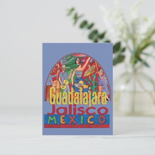 GUADALAJARA Mexico Briefkaart (Staand voorkant)