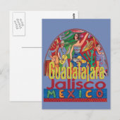 GUADALAJARA Mexico Briefkaart (Voorkant / Achterkant)