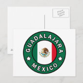 Guadalajara Mexico Briefkaart (Voorkant / Achterkant)