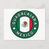 Guadalajara Mexico Briefkaart (Voorkant)