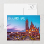 Guadalajara, Mexico-Briefkaart Briefkaart (Voorkant / Achterkant)