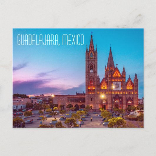 Guadalajara, Mexico-Briefkaart Briefkaart (Voorkant)