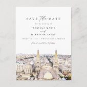 GUADALAJARA MEXICO CITY Skyline Bewaar de datum Briefkaart (Voorkant)