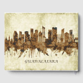 Guadalajara Mexico Cityscape Gastenboek (Achterkant)