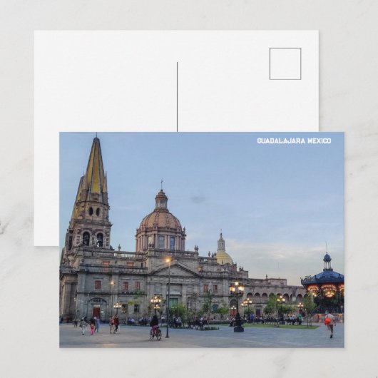 Guadalajara Mexico Feestdagenkaart (Voorkant / Achterkant)