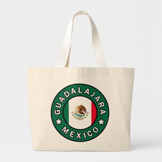 Guadalajara Mexico Grote Tote Bag (Voorkant)