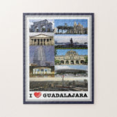 Guadalajara - Mexico - I Love - Legpuzzel (Verticaal)