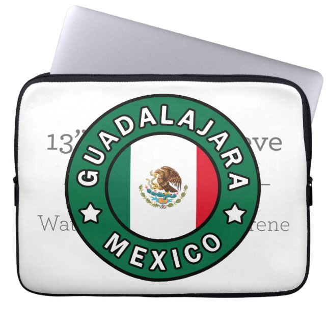 Guadalajara Mexico Laptop Sleeve (Voorkant)