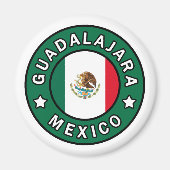 Guadalajara Mexico Magneet (Voorkant)