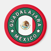 Guadalajara Mexico Magneet (Voorkant)