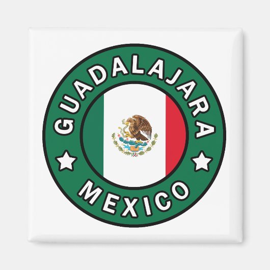 Guadalajara Mexico Magneet (Voorkant)