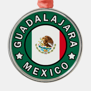 Guadalajara Mexico Metalen Ornament